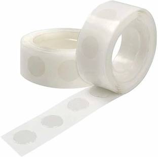 PopTheParty Solid 200PCS (2 Rolls) Double Sided Balloon Glue for Dots Sticker Adhesive Point Balloon