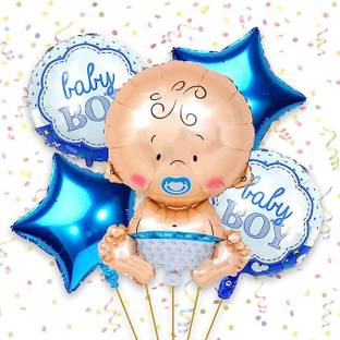 groovy dudz Printed Baby Shower Decoration Items Balloon