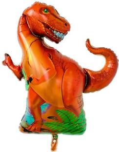 Bash N Splash Printed 36 Inch Large Helium Quality Balloon Dinosaur Trex Party Foil Balloon Balloon