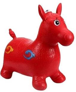 MY BABY LOVE A PERFECT CARE Inflatable Bouncing Horse Hopper Toy - Ride-On Horse Jumper Pump Included