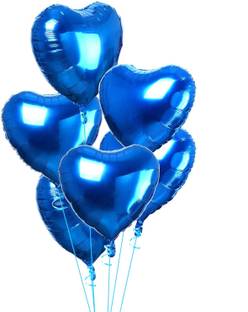 SOI Solid 18" Heart Balloons Foil Balloons Mylar Balloons for Party Decorations Balloon