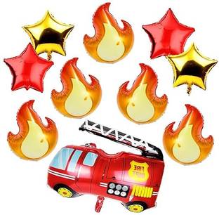 Atpata Funky Printed Fire Bridge Set Balloon