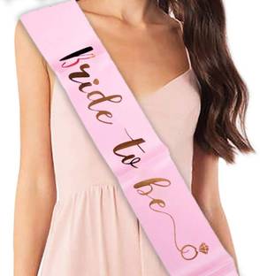 SOI Printed Bride to Be Sash Bachelorette Party Bridal Shower Wedding Decorative Balloon