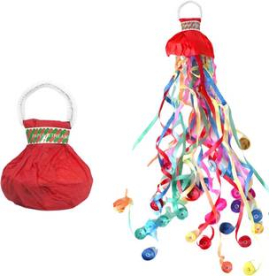 ikkubans Solid Streamers Poppers,Multi-Color,Hand Throw Confetti Streamer Party Celebrations Airwalker
