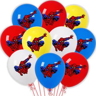 Rozi Decoration Printed Spiderman Balloon Decoration for Birthday Boy Balloon