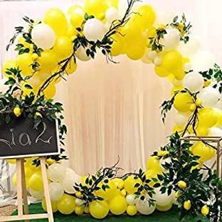 Indy Toys And Fashion Solid Metallic Finish Shiny Balloons For Birthday| Any Special Event Theme Decoration Balloon