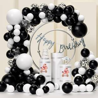 nakomoco Solid Amazing Birthday Decoration Kit of 34pcs – For Kids, Husband, girls, wife Balloon