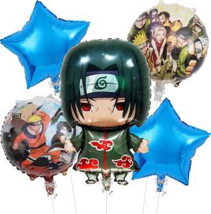 Rozi Decoration Printed Naruto Foil Balloons Decoration for Kids Birthday Party Decoration Balloon