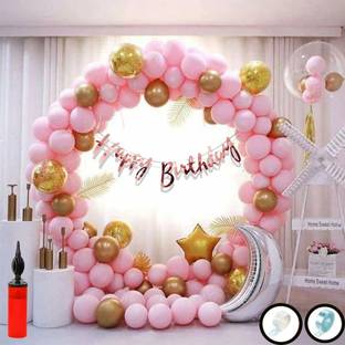 DAY DECOR Solid Balloon Air Pump Inflator For Metallic Meter Balloon Arch Kit Removable Glue Balloon