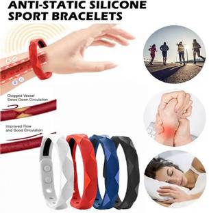 james Soft Silicone Negative Bracelets, Wristband, Anti-Static, Energy Band Sport Band