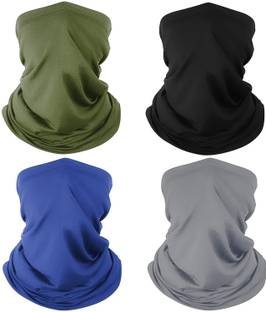 plutoprom Black, Blue, Green, Grey Bike Face Mask for Men & Women