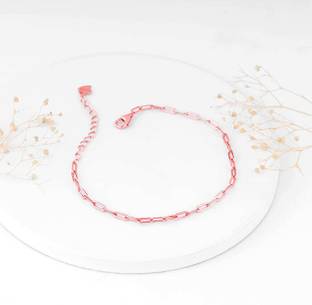 GIVA Sterling Silver Rhodium Bracelet