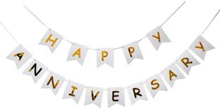 SOI Happy Anniversary Banner For Party Decoration Banner