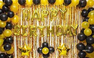 budh Happy birthday Balloons set Banner