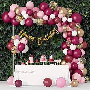 budh Happy birthday Balloons set Banner