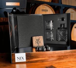 NiX Game of Thrones Edition Whiskey Decanter Set 4 - Piece Bar Set