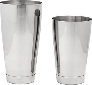 BARDECOR Stainless Steel Boston Shaker/ 2 Glass Shaker , Bar Accessories 2 - Piece Bar Set