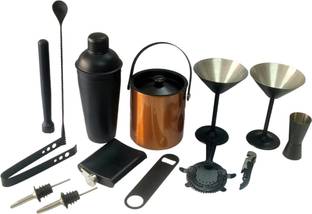Nooks Barware accessories set for Home and mini bars 14 - Piece Bar Set