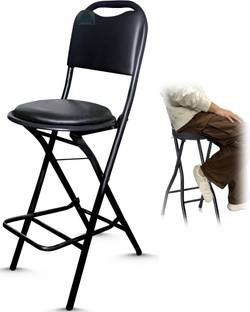 CSS Premium Folding 25inch for Women Kitchen (H.Duty 4.8 kg) (W. Capacity 100)kg 1pc Metal Bar Chair