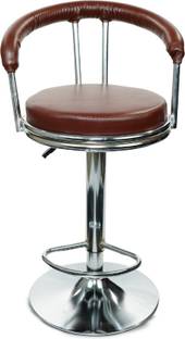 ACTIVA Trendy Act 123 Outdoor Stool Chair for Home|Revolving Chair for Outdoor Area| Leatherette Outdoor Chair