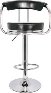 GalaxyGraceFurniture Black Bar Stool Premium Quality Height Adjustable Leatherette Bar Stool