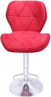 GalaxyGraceFurniture RED Revolving | Height Adjustable | Kitchen / Café / BAR STOOL PREMIUM QUALITY Fabric Bar Stool