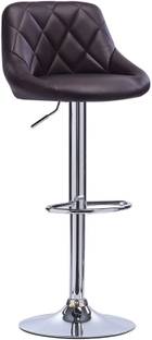 Oakcraft Louver Bar Stool for Breakfast Dining Stool Kitchen Island Counter Solid Wood Bar Stool