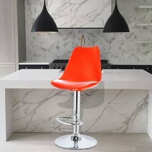 Pruthi Collections Revolving Height Adjutable Premium Bar Stool Chair (Pack of 1) Foam Bar Chair
