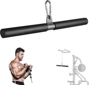 HACKERX Pull Down Rod for Cable Machine Lifting Pulley System Triceps Arm Strength Triceps Bar