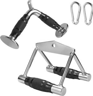ABSSports Cable Machine Accessories for Weight Lifting, LAT Pull Down Attachment V Handle Multi-training Bar