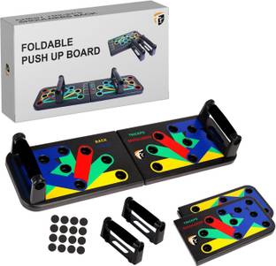 FirstFit Professional Push Up Board With 10 in 1 Workout Fitness Exercise Push up Stand Push-up Bar