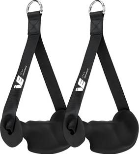 ivee international Ergonomic D Handle Grips – Cable Machine Attachment Hand Grip/Fitness Grip
