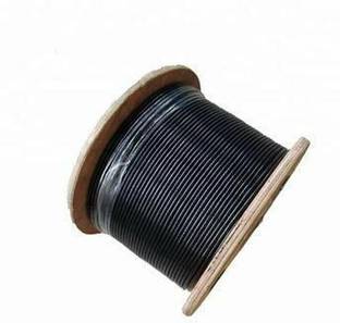 FITRXX Height Heavy Duty Steel Wire Rope (5MM-5 METER)Black for Gym Machine Accessories Multi-training Bar