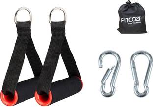 Fitcozi Heavy Duty Exercise Handles, Cable Machine Attachments Resistance Bands Handles Multi-training Bar