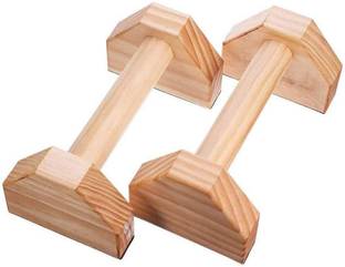 hkutotech Wooden Push Up Bars Premium Quality Handstand Push-up Bar