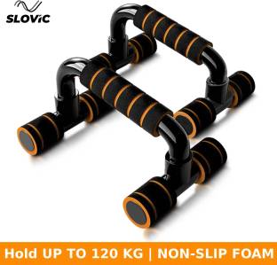 SLOVIC Home Workout with Non-Slip Foam Grip | 120kg Weight Capacity Push-up Bar
