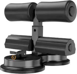 VICHAXAN Double Suction Cups Sit Up Assistant Fixed Foot Abdominal Muscle Trainer Sit-up Bar