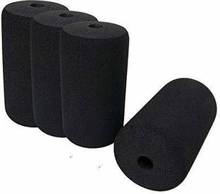 Dinetic Gym Machine Soft Rubber Foam Roller Set of 4 Pieces Multi-training Bar