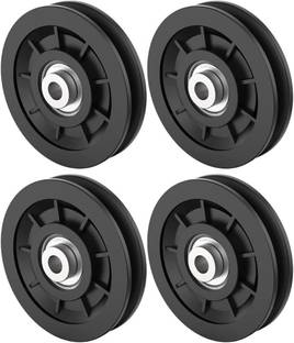 MRT SPORTS Exercise Machine Attachment Gym Pully 4 Inch 4 Pics With Inbuilt Bush & Bearing Multi-training Bar