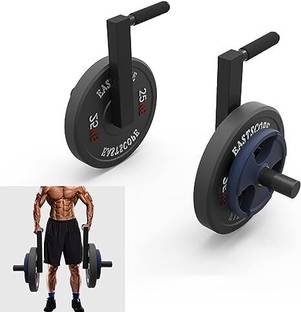 Allyson Fitness Portable Farmer Walk Handles, Strength Training Bars for leg exercise Weight Lifting Bar