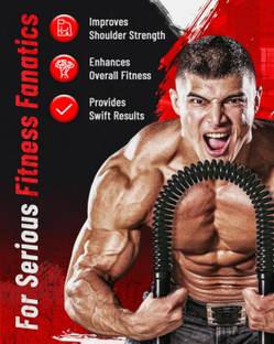 BOLDHIGH Power Twister spring muscle building weight lifting bar multi training workout Multi-training Bar