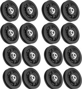 ABSSports 15 Pcs of Bearing Pulley Wheel Replace For Gym Equipment Parts. Multi-training Bar