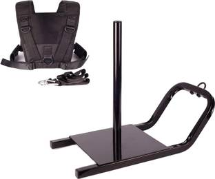 IRIS Weighted Sled with Vest for Athletics and Speed Improvement Weight Lifting Bar