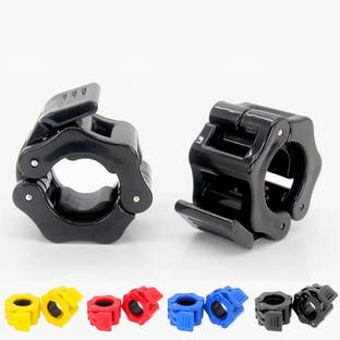 HACKERX Barbell Collar 50MM Quick Release Pair of Locking 2" Pro Weight Bar Plate Locks Multi-training Bar