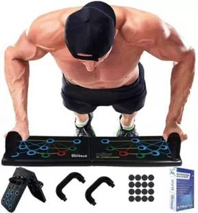 LIVOX Push Up Board | Push Up Bar| Push Up Stand for Chest Press Push-up Bar (Black) Multi-training Bar
