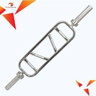 Firehawk Olympic Triceps Bar, Solid Standard Threaded Triceps Olympic Box Bar Multi-training Bar