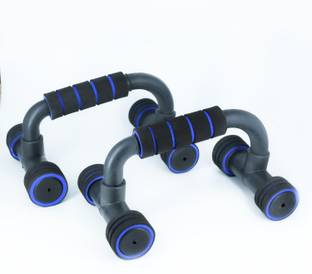 VARJISH Push Up Bar Stand For Gym & Home Exercise BLUE Push-up Bar