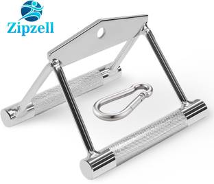 Zip Zell Sports Seated Rowing Handle, Ground Pulley Handle Gym Machine Accessories Multi-training Bar