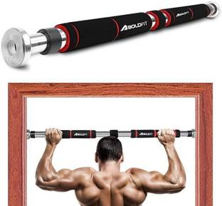 BOLDFIT Pull Up Bar For Home Wall Chin Up Bar For Home Workout Door Pullups Rod Stand Pull-up Bar