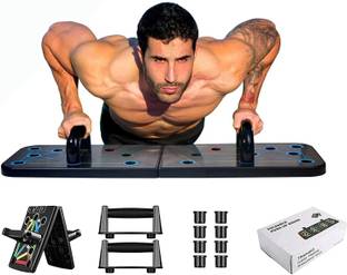 SHRESHA Push Up Board, Portable Multi-Function Foldable 15 in 1 Push Up Bar, Push-up Bar